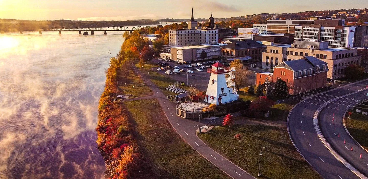 Downtown Fredericton, New Brunswick